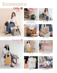 Livre sacs & pochettes tendance à coudre 2