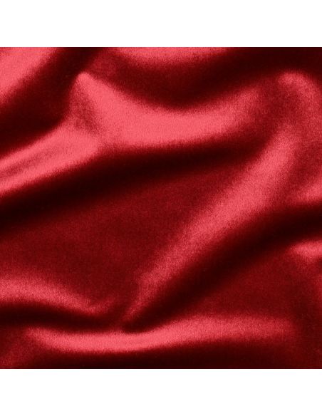 Tissu velours luxe d'ameublement - Bordeaux