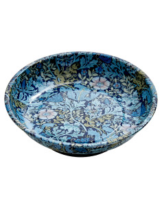Coupelle aimantée pour aiguilles et épingles - Collection fleurs bleues