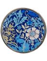 Porte-aiguilles aimanté - Collection fleurs bleues