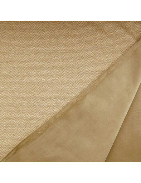 Tissu manteau lainage chevrons - Ficelle
