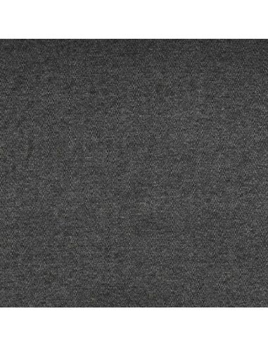 Tissu manteau lainage chevrons - Noir