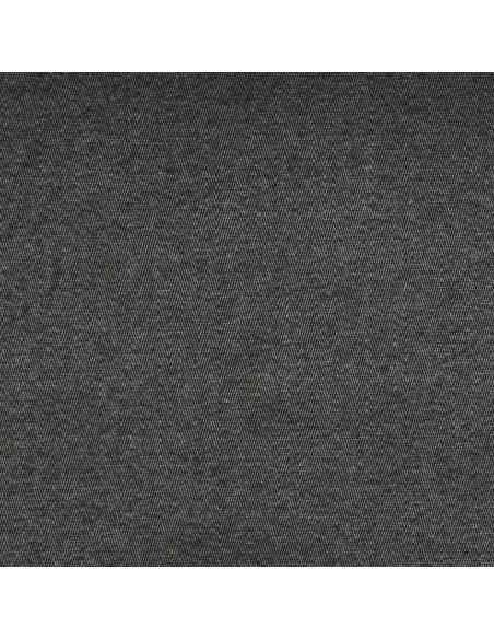 Tissu manteau lainage chevrons - Noir