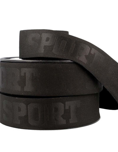 Elastique caleçon sport - Noir
