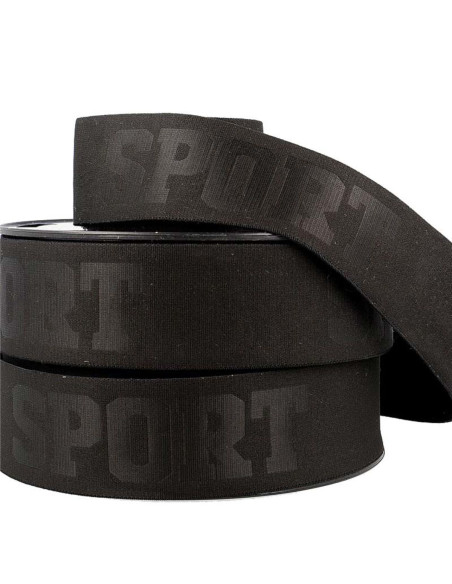 Elastique caleçon sport - Noir