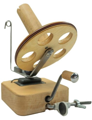 Bobinoir à laine en bois de hêtre premium