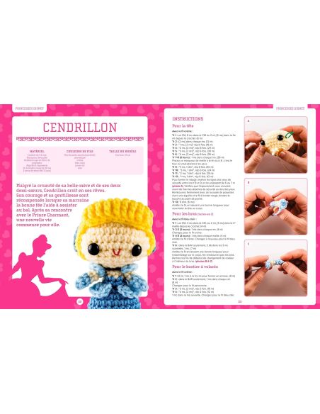 Livre crochet Disney
