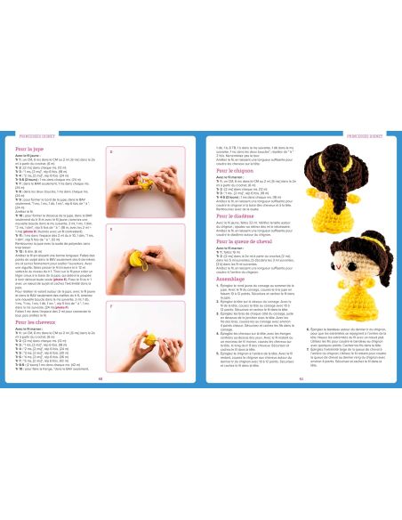 Livre crochet Disney