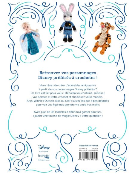 Livre crochet Disney