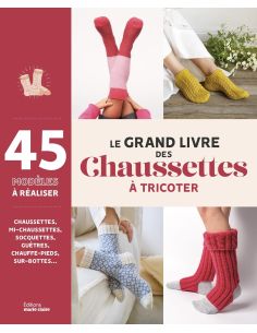 Livre le grand livre des chaussettes à tricoter