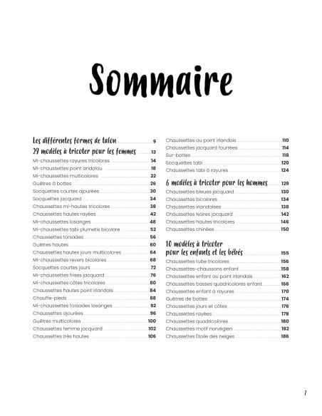 Livre le grand livre des chaussettes à tricoter