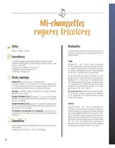 Livre le grand livre des chaussettes à tricoter