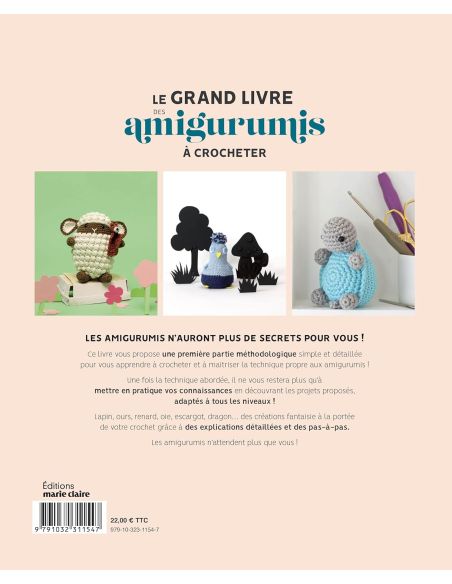 Livre le grand livre des amigurumis à crocheter