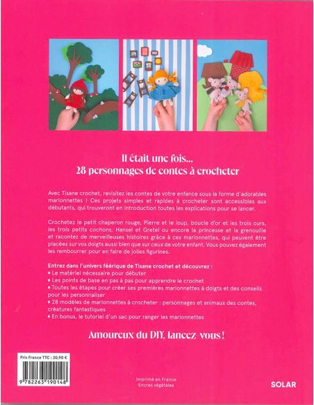 Livre marionettes au crochet