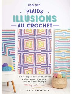 Livre plaids - Illusions au crochet
