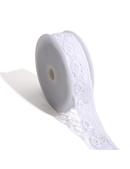 Dentelle Valentine 40mm - Blanc