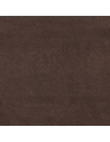 Tissu suédine stretch - Marron