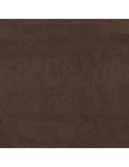 Tissu suédine stretch - Marron