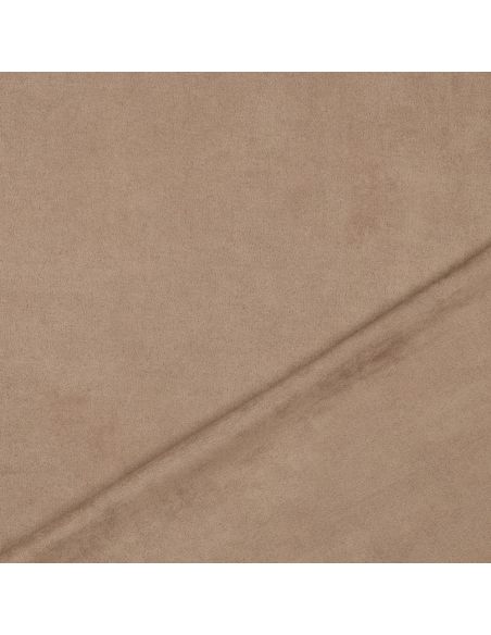 Tissu suédine stretch - Taupe
