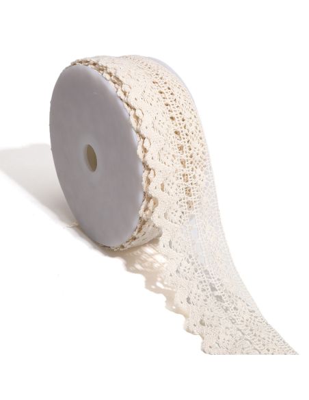 Dentelle Esmée 57mm - Écru