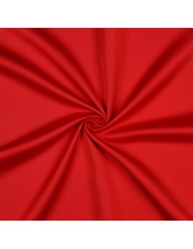 Tissu micro satin touché soie - Rouge