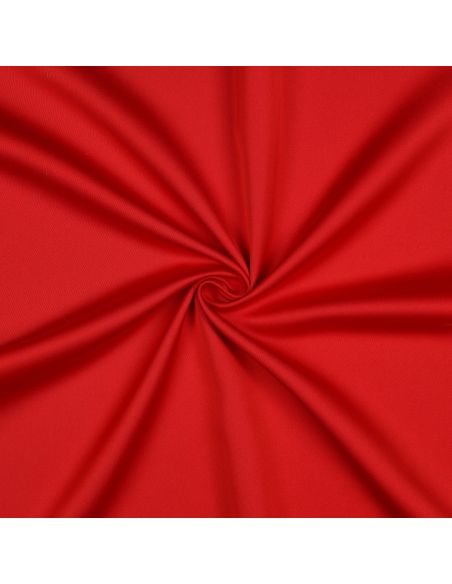 Tissu micro satin touché soie - Rouge