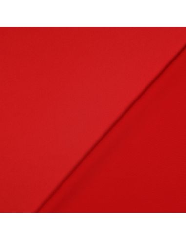 Tissu micro satin touché soie - Rouge