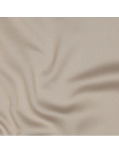 Tissu micro satin touché soie - Sable