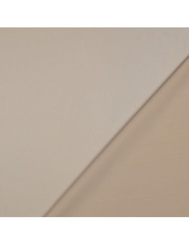 Tissu micro satin touché soie - Sable