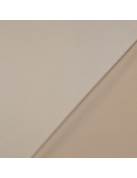 Tissu micro satin touché soie - Sable