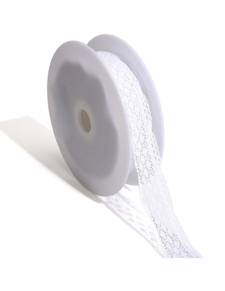 Dentelle Clémence 25mm - Blanc