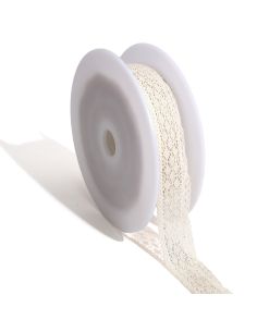 Dentelle Clémence 25mm - Écru