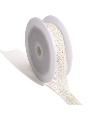 Dentelle Clémence 25mm - Écru