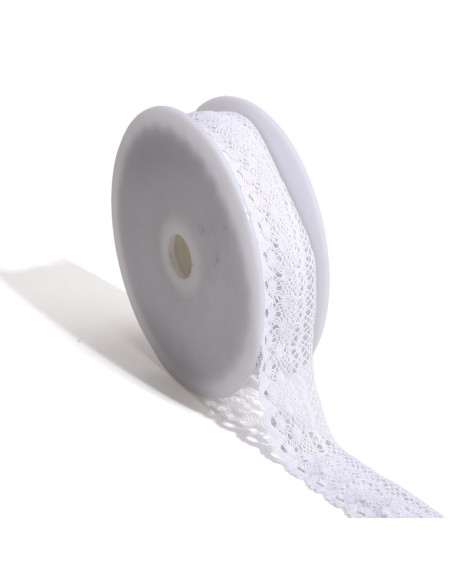 Dentelle Margot 35mm - Blanc