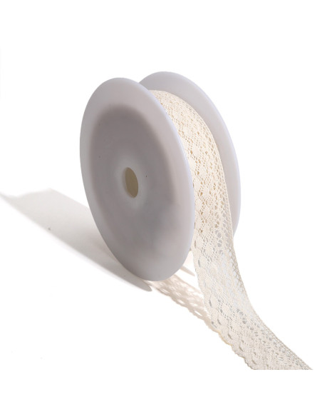 Dentelle Margot 35mm - Écru