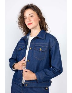 Patron de veste en jean et de travail Gold - I am patterns
