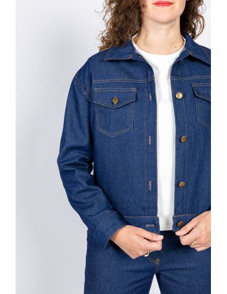 Patron de veste en jean et de travail Gold - I am patterns