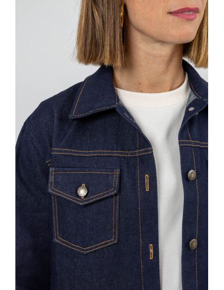 Patron de veste en jean et de travail Gold - I am patterns