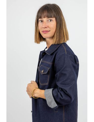 Patron de veste en jean et de travail Gold - I am patterns