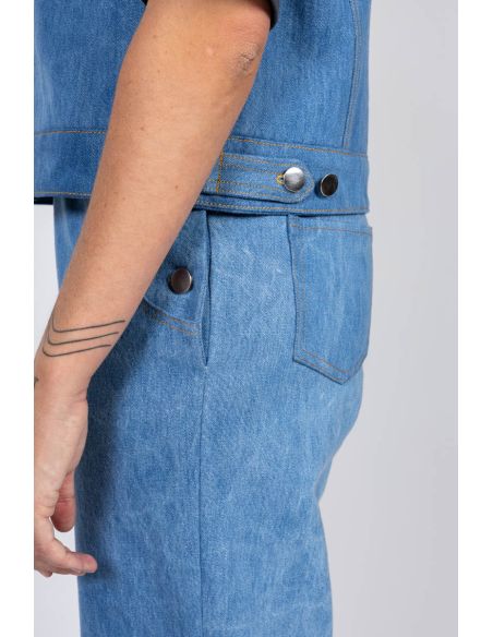 Patron de veste en jean et de travail Gold - I am patterns
