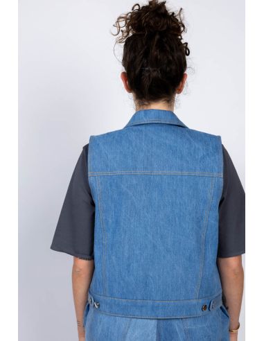 Patron de veste en jean et de travail Gold - I am patterns