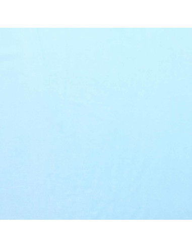 Tissu velours stretch - Bleu layette