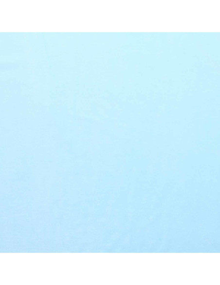 Tissu velours stretch - Bleu layette