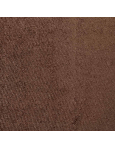 Tissu velours stretch - Marron