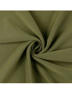 Tissu Scuba effet peau de pêche - Vert olive