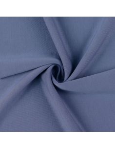 Tissu Scuba effet peau de pêche - Indigo