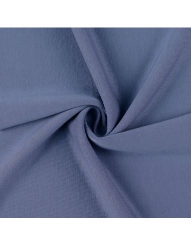 Tissu Scuba effet peau de pêche - Indigo