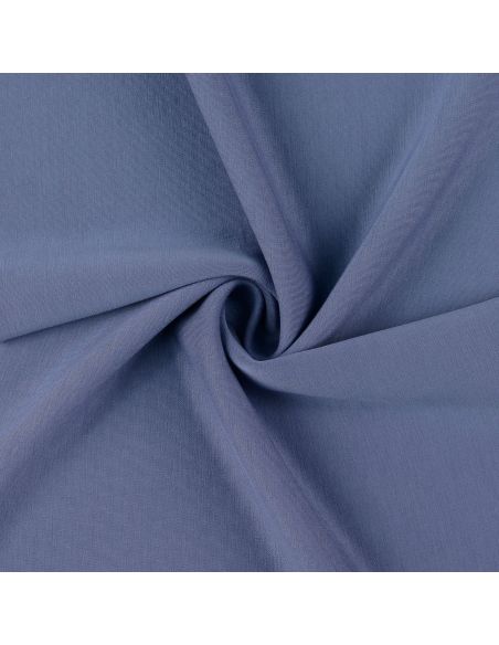 Tissu Scuba effet peau de pêche - Indigo