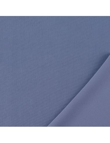 Tissu Scuba effet peau de pêche - Indigo
