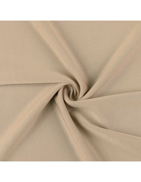 Tissu Scuba effet peau de pêche - Beige